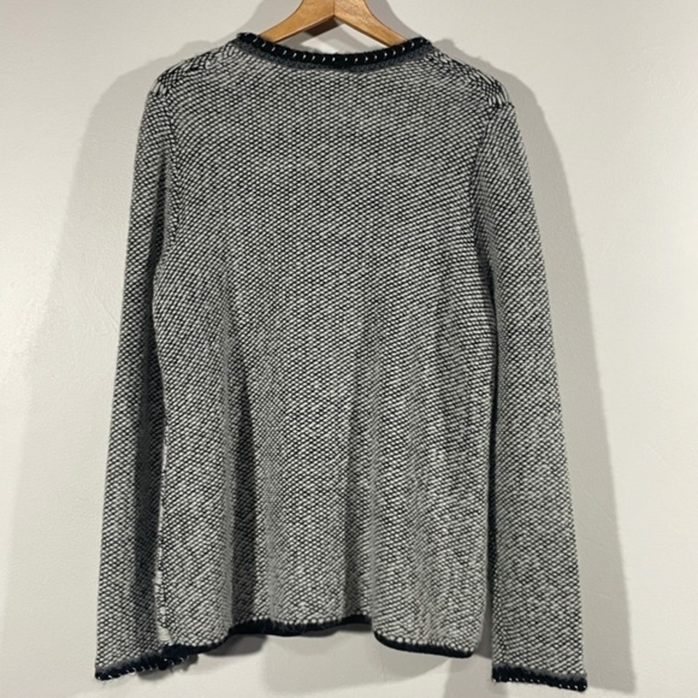 Coldwater Creek Women's Alpaca Blend Open Front Knit Cardigan‎ Sweater - Picture 3 of 8